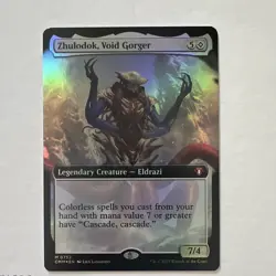 Wizards of the Coast MTG Zhulodok, Void Gorger CMM #M0752 Foil Mythic - Image 1