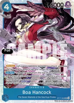 Boa Hancock [ST-17 - ST17-004] - NM [Foil] TCG One Piece - Image 1
