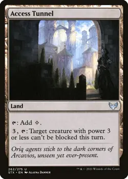 MTG Access Tunnel ** Strixhaven: School of Mages ** English - Image 1