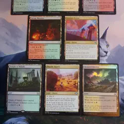 8x MTG Non Basic Lands! Dual lands! All NM Mint! Ships Fast! - Image 2