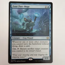Dour Port-Mage 0047 Regular Bloomburrow BLB NM - Image 1