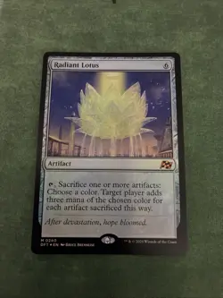MTG Radiant Lotus Foil Aetherdrift Magic The Gathering TCG - Image 1