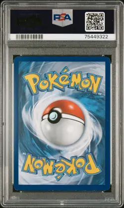 2015 POKEMON XY DOUBLE CRISIS #6 FULL ART/TEAM AQUA'S KYOGRE EX PSA 8 - Image 2