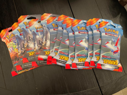 Pokemon TCG: Surging Sparks Sleeved Booster Packs - New & Factory Sealed 13x Lot - Image 1
