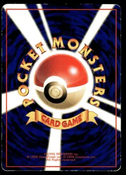 Abra No. 063 Non Holo Glossy Common 1998 Vending Series 1 Pokemon Japanese - Image 2