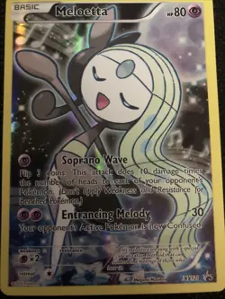 Meloetta - XY120 - Holo Promo POKEMON XY PROMOS LP - Image 5