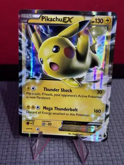 Pikachu Ex XY174 XY Black Star Promo LP/NM Pokemon - Image 1