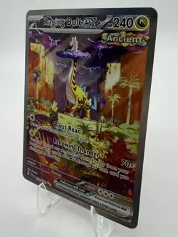 Pokemon TCG Raging Bolt Ex 208/162 Temporal Forces Full Art SIR Holo M/NM - Image 3