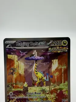 Pokemon TCG Raging Bolt Ex 208/162 Temporal Forces Full Art SIR Holo M/NM - Image 4