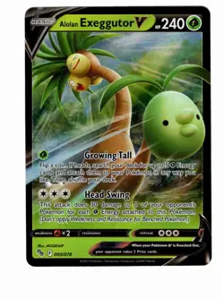 Alolan Exeggutor V 005/078 Pokemon GO Holo - Image 1