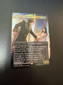 Squall, SeeD Mercenary Standard Showdown Promo Foil NM - Image 1