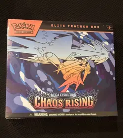 Pokemon TCG Chaos Rising Elite Trainer Box ETB - Image 1