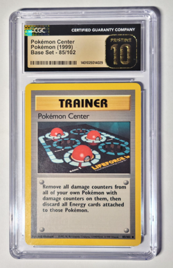 Pokemon Center Base Set #85 CGC Pristine 10 WOTC Vintage 1999 - Image 2