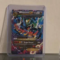 Pokemon M Rayquaza EX Mega Holo Ultra Rare 61/108 Roaring Skies 230 HP - Image 1