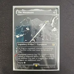 The Masamune (Borderless) - NM - Universes Beyond: Final Fantasy - MTG - 353 - Image 1