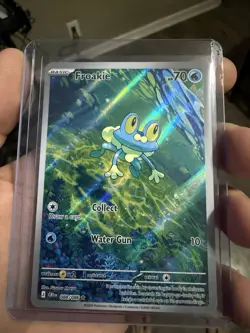 Pokemon Froakie Illustration Rare 88/86 Me04: Chaos Rising - Image 1