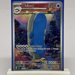 Wailord 162/159 Illustration Rare Journey Together Pokemon Near Mint - Image 1