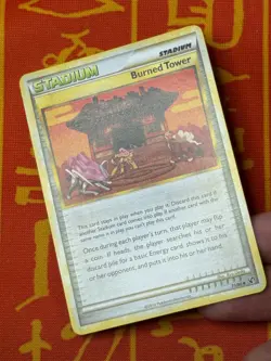 POKEMON TCG BURNED TOWER 71/90 EXCELLENT NON HOLO UNCOMMON UNDAUNTED - Image 3
