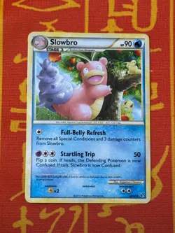 POKEMON TCG SLOWBRO 38/90 EXCELLENT NON HOLO UNCOMMON UNDAUNTED - Image 1