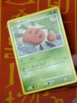 POKEMON TCG CHERUBI 56/100 EXCELLENT NON HOLO COMMON STORMFRONT KOMIYA - Image 3