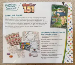 Pokemon TCG Scarlet & Violet 151 Elite Trainer Box ETB Factory Sealed - Image 3