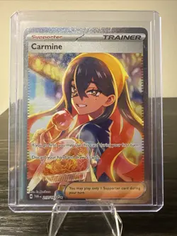 Carmine - SIR - 217/167 - SV06: Twilight Masquerade (TWM) Pokemon TCG NM - Image 1