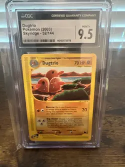 2003 DUGTRIO 52/144 -SKYRIDGE POKEMON CGC 9.5 - Image 1