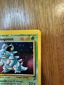 Pokemon TCG Nidoqueen Base Set 2 Holo WoTC 1999-2000 12/130 - Image 3