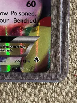 Pokemon TCG Gengar EX 34/119 XY Phantom Forces Ultra Rare Holo English 170HP - Image 4