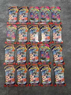 Pokemon TCG Chaos Rising Sleeved Packs. Factory Sealed Lot Of 20 Packs - Image 1