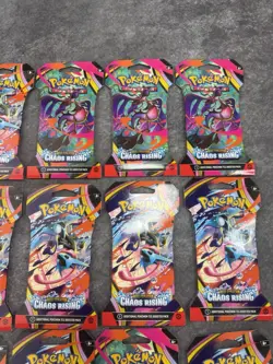 Pokemon TCG Chaos Rising Sleeved Packs. Factory Sealed Lot Of 20 Packs - Image 4