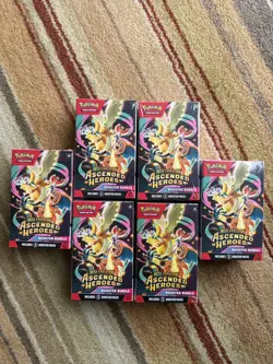 x6 Pokemon TCG Ascended Heroes Booster Bundle – Brand New & Sealed - Image 1