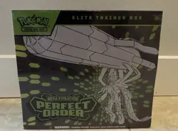 Pokemon TCG Mega Evolution Perfect Order Elite Trainer Box English 9 Packs 6+ - Image 1