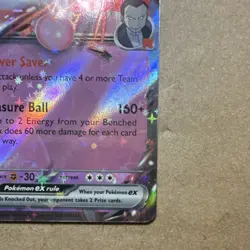 Pokemon TCG Team Rocket's Mewtwo ex Sv10 081/182 Double Rare Holo Basic 280 HP - Image 4
