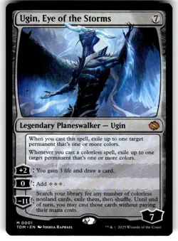 Ugin, Eye of the Storms Tarkir: Dragonstorm Regular MTG MTG NM - Image 1
