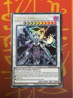 YUGIOH CHAOS ANGEL ULTRA RARE NM RA05-EN043 - Image 1