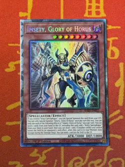 YUGIOH IMSETY, GLORY OF HORUS COLLECTORS RARE NM RA05-EN027 - Image 1