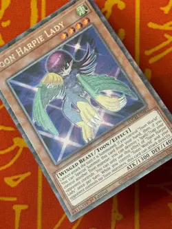 YUGIOH TOON HARPIE LADY COLLECTORS RARE 1ST EDITION NM TOCH-EN002 - Image 4