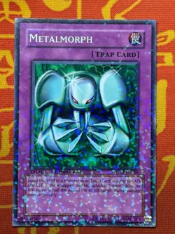 YUGIOH METALMORPH DUEL TERMINAL RARE NEAR MINT DT02-EN046 ANIME ART - Image 1
