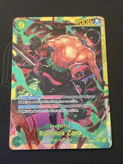 One Piece Wings of the Captain Roronoa Zoro OP06-118 SEC (Original - No EN) - Image 1