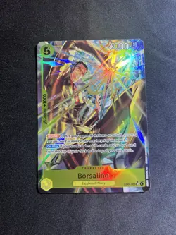 One Piece Tcg Borsalino Alternate Art EB04-058 English Near Mint - Image 1