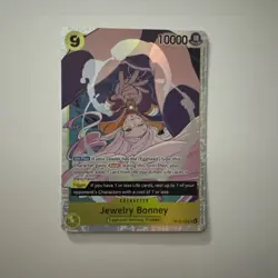 Jewelry Bonney Carrying on His Will One Piece CCG Super Rare Foil - Image 2