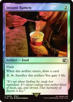 Instant Ramen (0259) - Final Fantasy - Common (Foil) - Image 1