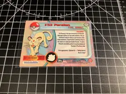 Persian #53 Topps Pokemon TV Animation Edition - Pokemon Card - NM - Image 2