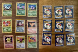Pokemon TCG Vintage 1999 Mixed Lot 131 Cards 1st Edition Base Set Jungle Fossil - Image 3