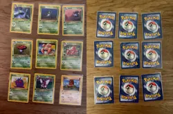Pokemon TCG Vintage 1999 Mixed Lot 131 Cards 1st Edition Base Set Jungle Fossil - Image 4