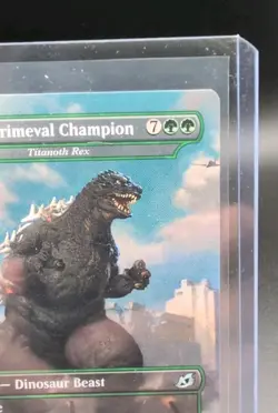 Godzilla, Primeval Champion Titanoth Rex, English MTG Ikoria: Lair Of Behemoth - Image 3