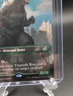 Godzilla, Primeval Champion Titanoth Rex, English MTG Ikoria: Lair Of Behemoth - Image 4
