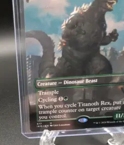 Godzilla, Primeval Champion Titanoth Rex, English MTG Ikoria: Lair Of Behemoth - Image 5