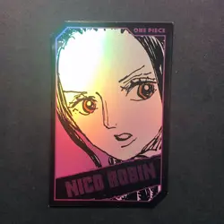 S1600 Japanese Jump Festa 2025 Pre-Sale One Piece Nico Robin Holo Card - Image 1